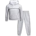 Reebok Toddler Boys Sweatsuit Set 2-Piece Fleece Hoodie &amp; Jogger Sweatpants