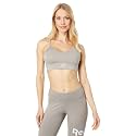 Reebok Women's Satin 91% PES/9% El-Interlock-Hydrophilic Finish/Print-Digital Sublimation-Disperse Classic Workout Sports Bra