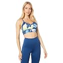 Reebok Women's Satin 91% PES/9% El-Interlock-Hydrophilic Finish/Print-Digital Sublimation-Disperse Classic Workout Sports Bra