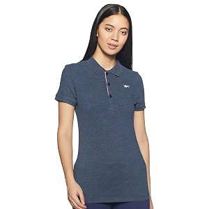 Reebok Womens Slim Polo Slim Fit Shirt