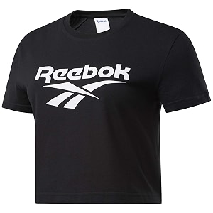 Reebok Womens Solid Regular Fit Sports T-Shirt