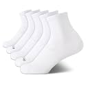 Reebok Womens Crew Socks 5 Pack Moisture Wicking Cushioned Mid Calf