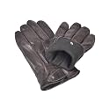 REED Men's Genuine Leather Warm Lined Driving Gloves
