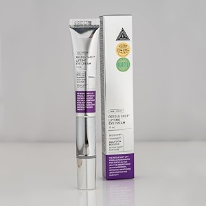 reedlee shot lifting eye cream 15ml anti wrinkle and firming moisturizing eye cream with collagen amp vibrating device for wrinkles anti-aging dark circles korean skincare