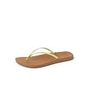 REEF Womens Sandals, Cushion Slim, Lime Sherbet, 12