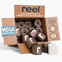 Reel Premium 3-Ply Bamboo Toilet Paper - 24 Rolls, 300 Sheets per Roll