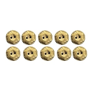 reena bronze button carving designer buttons for coats shirts blazers 20 fancy synthetic resin pvc