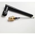 REES52 2.4G Antenna Folded Bluetooth WiFi Module ZigBee Antenna SMA to IPEX Feeder line 2.4GHz Antenna for IEEE802.11n WLAN System