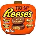 Reese's Assorted Peanut Butter Halloween Candy Pumpkin Bowl, 110 ct
