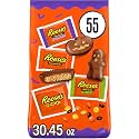Reese's Assorted Peanut Butter Halloween Candy Bulk Variety Bag, 30.45 oz