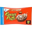 Reese's Puffs Chocolatey Peanut Butter Kids Breakfast Cereal, 35 oz