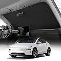 REEVAA Windshield Sun Shade for Tesla Model Y