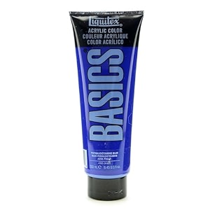 reeves liquitex basics acrylic paint 845-oz tube phthalocyanine blue