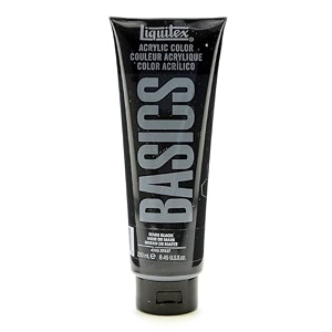 reeves liquitex basics acrylic paint 845-oz tube mars black