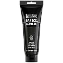 Reeves Liquitex BASICS Acrylic Paint (8.45-oz Tube, Ivory Black)