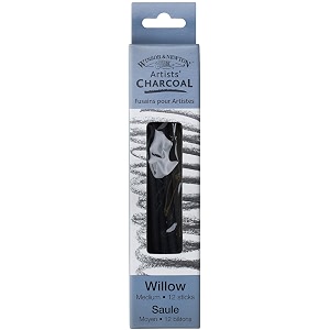 reeves winsor amp newton artist willow charcoal sticks 12pkg medium