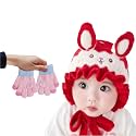 REFFER Baby Winter caps Unisex Beanie fit for 6 Months to 3 Years Old Toddler Baby Woolen Winter Caps for Kids Boy's and Girl's Free Size