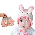 REFFER Baby Winter caps Unisex Beanie fit for 6 Months to 3 Years Old Toddler Baby Woolen Winter Caps for Kids Boy's and Girl's Free Size