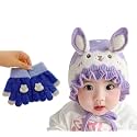 REFFER Baby Winter caps Unisex Beanie fit for 6 Months to 3 Years Old Toddler Baby Woolen Winter Caps for Kids Boy's and Girl's Free Size