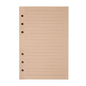 refills lined paper maleden refillable a6 paper for 5x7 journal notebook inserts 200 lined pages