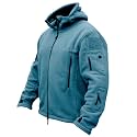 ReFire Gear Men's Warm Military Tactical Sport Fleece Hoodie Jacket
