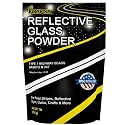 Reflective Glass Powder (1 LB Bag) for Road Marking, Curb Paint, Traffic Paint, Pavement Striping, Parking Lots, Crosswalks, Driveways, Airports, Traffic Signs, Painting, Arts &amp; Crafts