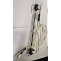 Refrigerator Defrost Heater compatible with H.A.I.E.R, 12 Inch, Transparent, with Connector and fuse, Corded Electric
