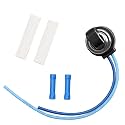 Refrigerator Defrost Thermostat Kit Compatible with Electrolux Crosley Frigidaire Kelvinator Kenmore White Westinghouse Replace#: 5303918634 2690399 PS6448122
