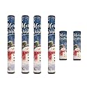 Refrigerator Door Handle Covers Set of 6 Christmas Kitchen Appliance Decor Handles Keep Clean Anti-Slip Fridge Accessories Home Decor, Snowman Merry Christmas Print