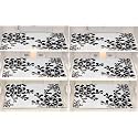 Refrigerator Drawer MatFridge Mat Set of 6