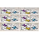 Refrigerator Drawer MatFridge Mat Set of 6