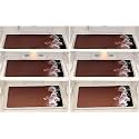 Refrigerator Drawer MatFridge Mat Set of 6