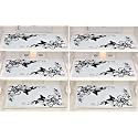 Refrigerator Drawer MatFridge Mat Set of 6
