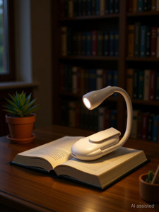 refulgix book lamp for students usb rechargeable led night lamp