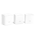 (Refurbished) Tenda Nova MW5G Whole Home Mesh Wi-Fi System, 3500sq 2 Wi-Fi Coverage, Two Gigabit Ports, Work with Amazon Alexa, Parental Controls, Easy Set Up, Router and Wi-Fi Booster (Pack of 3)
