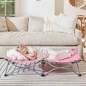 Regalo My Cot Portable Toddler Bed with Travel Bag (Pink)