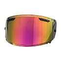 Regent-X Replacement Helmet Visor Compatible with RX7X VAS-V MAX Quantum-X Corsair-X UV Protection Anti-Scratch Wearproof Shield Universal Face Shield Accessories(Aurora Pink)