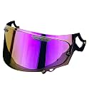 Regent-X Replacement Helmet Visor Compatible with RX7X VAS-V MAX Quantum-X Corsair-X UV Protection Anti-Scratch Wearproof Shield Universal Face Shield Accessories(Deep Purple)