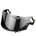 Regent-X Replacement Helmet Visor Compatible with RX7X VAS-V MAX Quantum-X Corsair-X UV Protection Anti-Scratch Wearproof Shield Universal Face Shield Accessories(Pale Black)