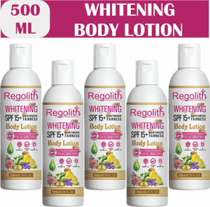 regolith advansed deep nourish whitening body lotion for women  men 72h moisturisation 500 ml