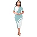 Regolith Designer Sarees Women39s Polyester Bodycon Knee-Length