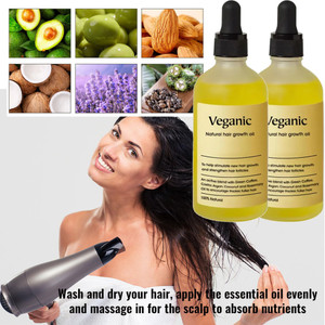 regolith natural hair growth oil for scalp remove shine hair 120 ml