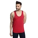 Regular Fit 100 Cotton Vest for Men