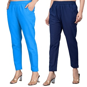 Regular Fit Fully Elastic Waist Ankle Length