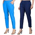 Regular Fit Fully Elastic Waist Ankle Length