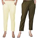 Regular Fit Fully Elastic Waist Ankle Length
