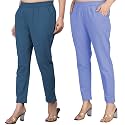 Regular Fit Fully Elastic Waist Ankle Length