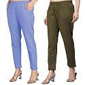 Regular Fit Fully Elastic Waist Ankle Length
