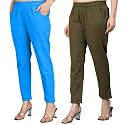 Regular Fit Fully Elastic Waist Ankle Length