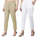 Regular Fit Fully Elastic Waist Ankle Length